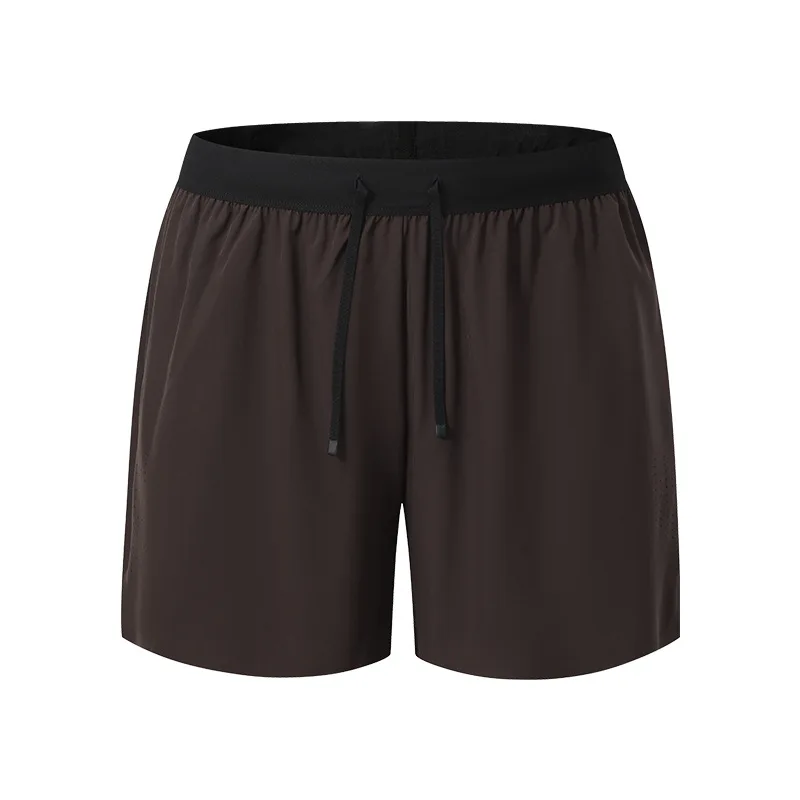 Men's Fitness Workout Shorts Breathable Soft Athletic Running Shorts Summer Daily Sports Pants 2 in 1 Men shorts with pockets