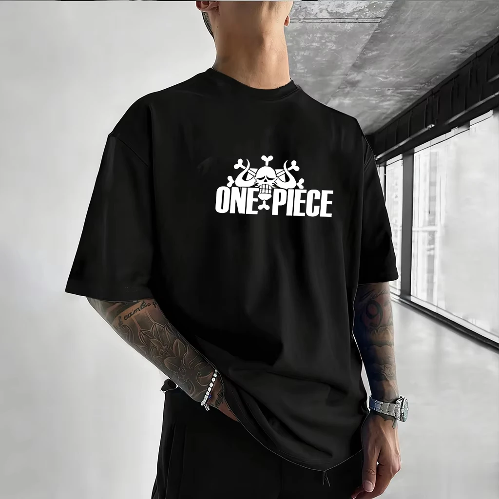 One Piece Anime Luffy Printed T-shirt Men's and Women's T-shirt Men's Top Sports T-shirt Men's T-shirt Summer Tee 2026 Summer