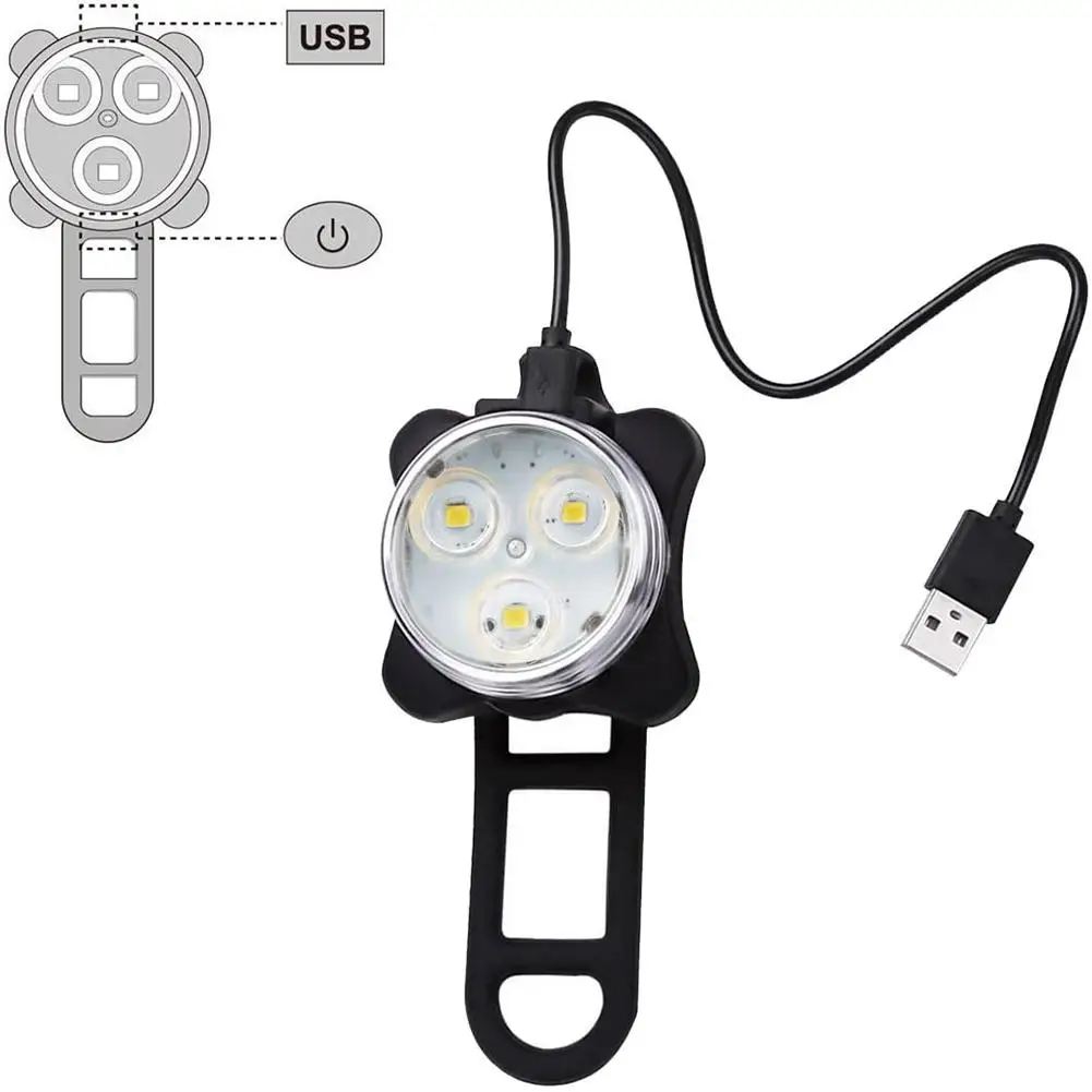 Pet Safety Led Light 4 Modes Usb Rechargeable Outdoor Lamp For Pet Collar Harness Leash Dog Accessories