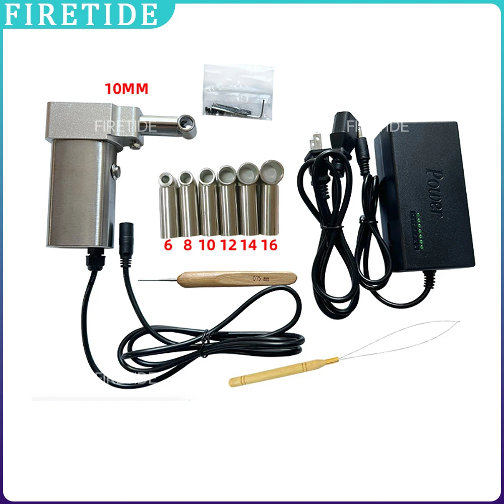 

DIY Semi-Automatic Dreadlock Machine Forlong Human Hair Instant Dreadlocks Hair Making Machine Easy