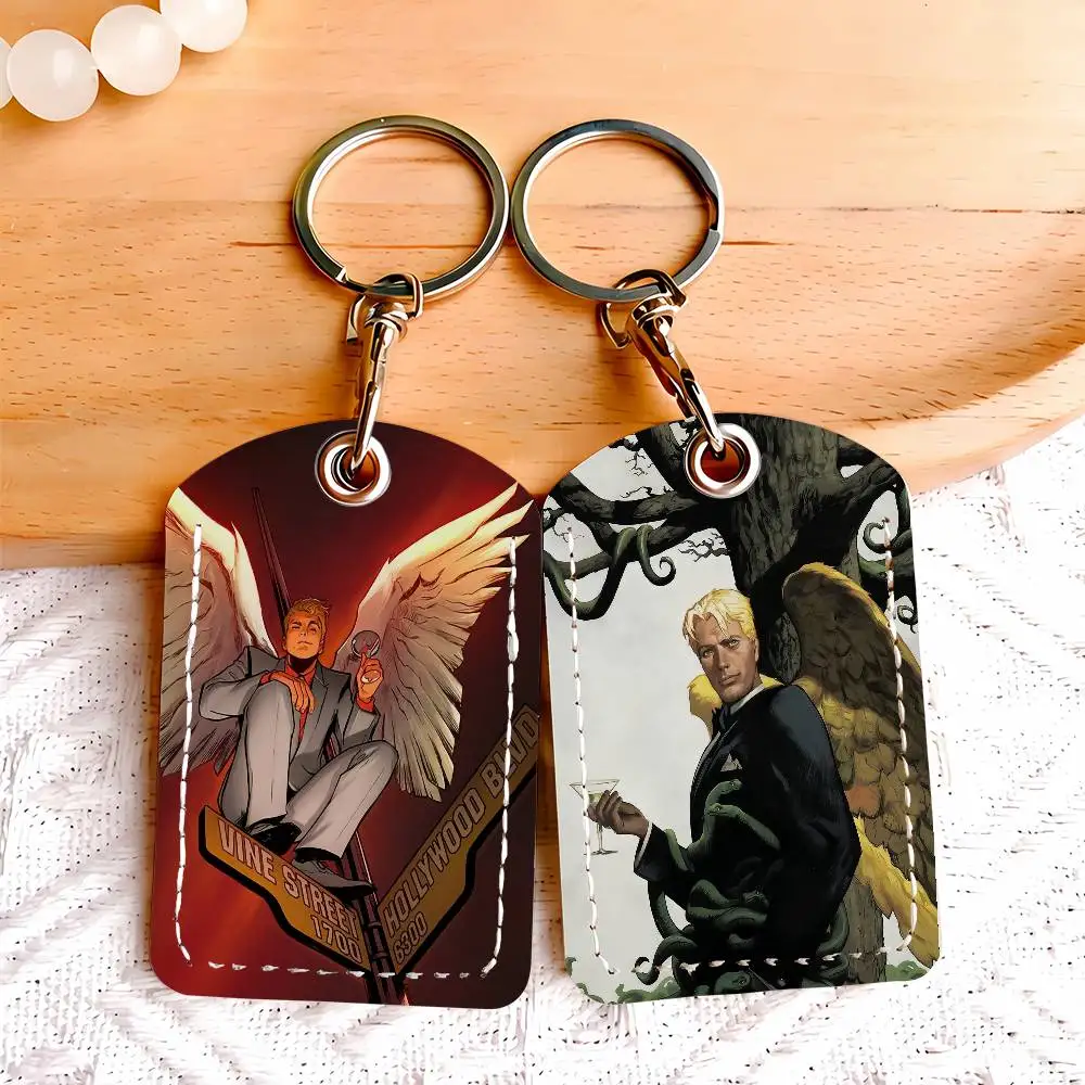 

Фильм D-Detective C-Comics L-Lucifer-S держатель для карт брелок для ключей дверной замок доступ защитный чехол для подарка безопасности