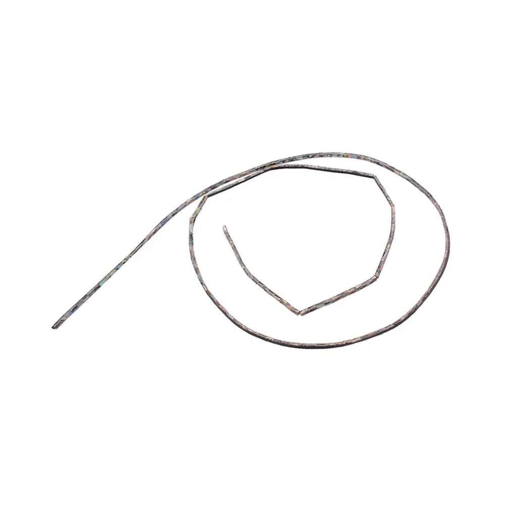 

Декоративная кромка из перламутра абалона 795 мм для гитары, укулеле, мандолины, для ремонта, инкрустации, рукоделия, защиты края, аксессуар для DIY