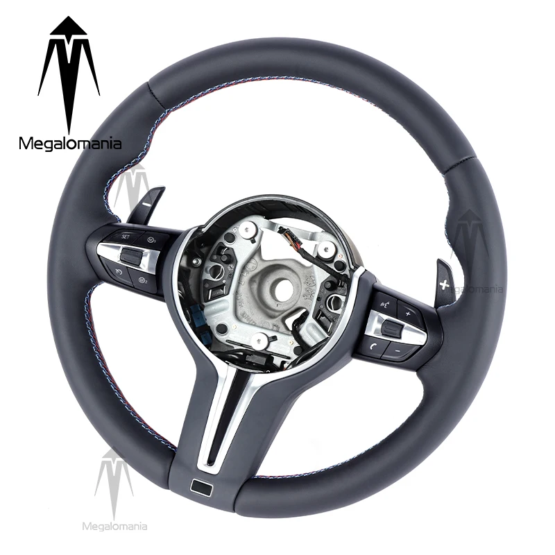 

Full Leather Steering Wheel Fit For BMW F10 F30 F20 F01 F07 F22 F32 F82 M4 M2 M3 X1 X3 X4 X5 F15 F85 X6 F16 F90 F25 F34 F44 F86