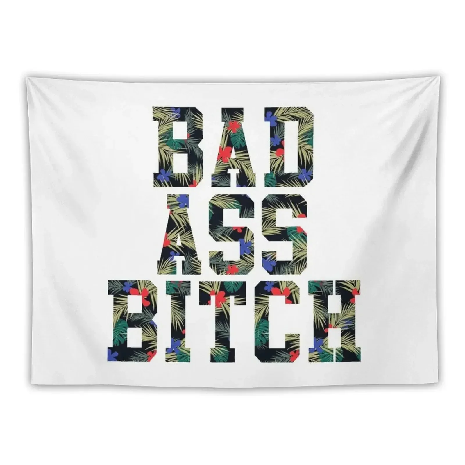 

BAD A$$ B!TCH Tapestry Home Decor Accessories Luxury Living Room Decoration Tapestry