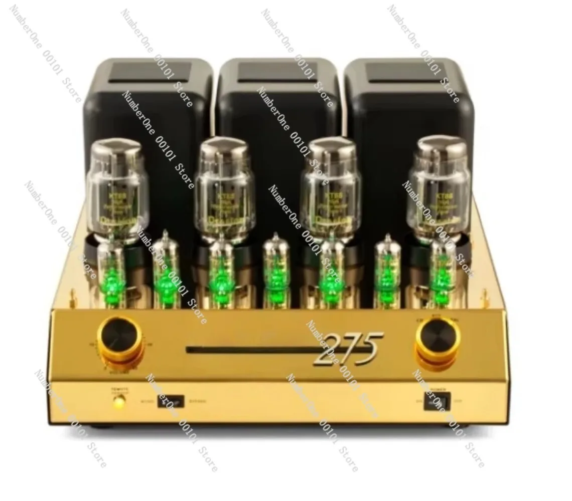 MC275 Upgraded KT88*4 Tube Power Amplifier, 75W*2 Class AB Push-Pull Stereo HiFi Amp 150W Mono
