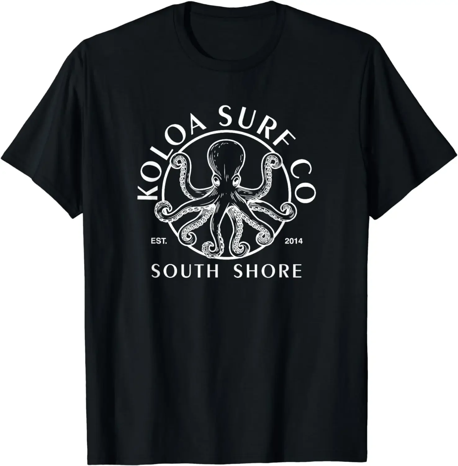 2024 summer tops men clothing Koloa Surf Octopus Logo T-Shirt