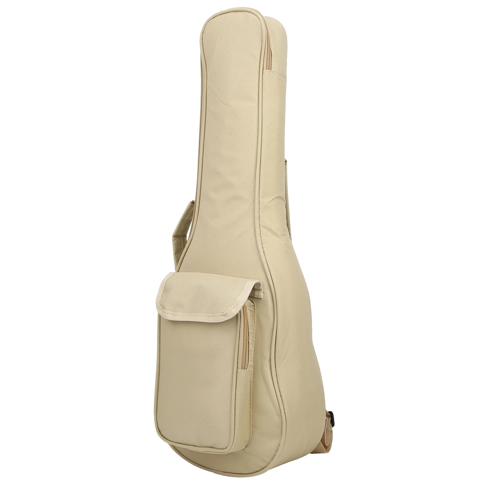 Ukulele Carry Bag Case Guitar Parts Musical Instrument Accessories Beige 24in IN‑25