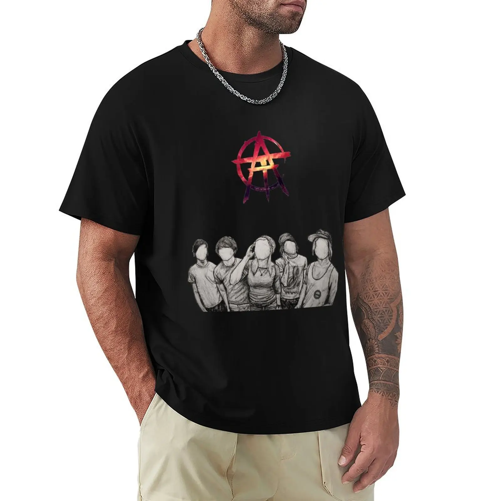T.A Nebula T-Shirt Basic Solid Color Short Sleeve Cotton Top