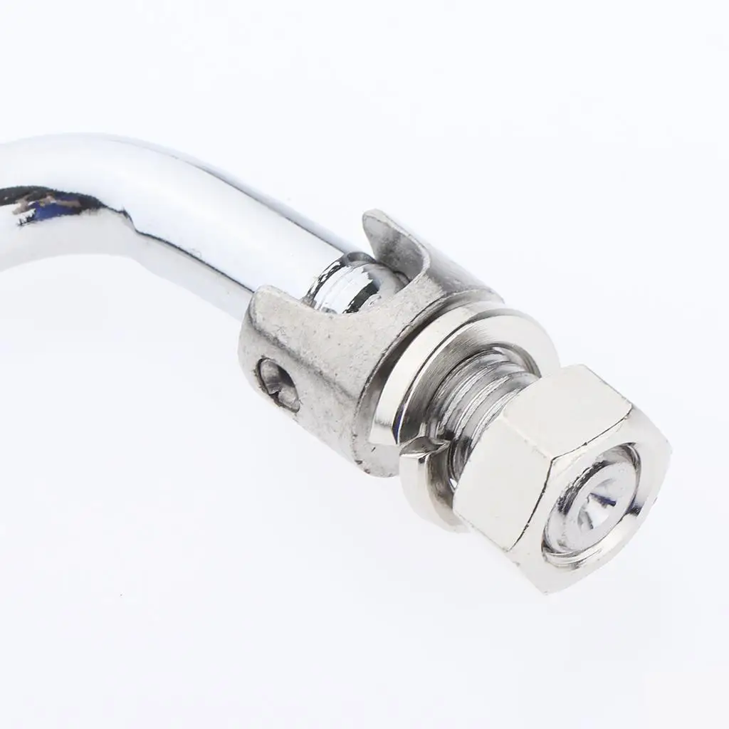 Stainless Steel Handrail 4 inch Folding Grab Handle for Marine Yacht Baot RV Trailer Motor Home, Silver - view 5