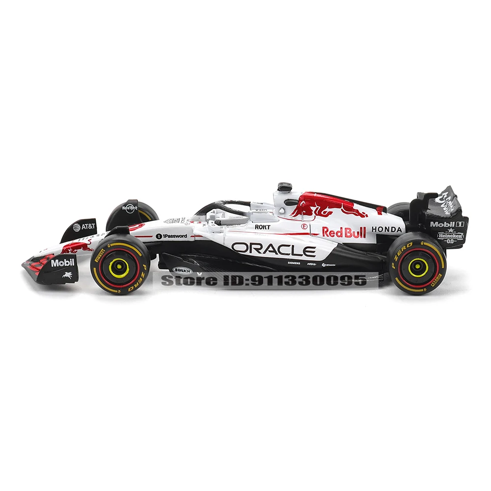 Bburago 1:43 Neue F1 2025 Red Bull Racing RB21 # 1 Verstappen # 22 Yuki Tsunoda Legierungsmodellauto Druckguss-Modellspielzeug – Detail 16