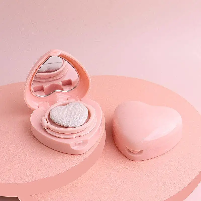 1Set 5gRefillable Mini Air Cushion Case Empty Puff Box Portable DIY Cosmetic Container For BB Cream Foundation Makeup Travel Ki