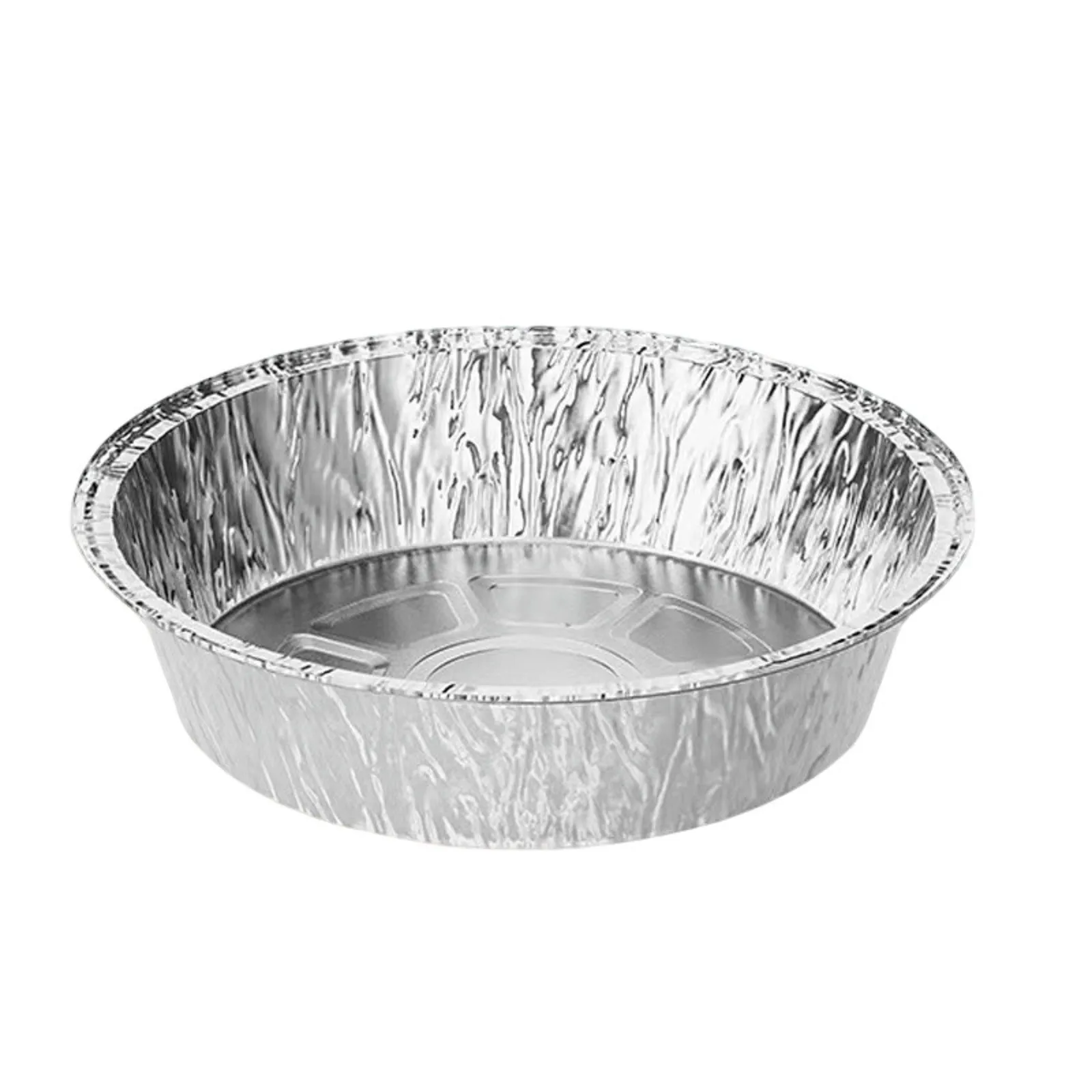 

Fryer Tin Foil Tray Household Circular Tin Paper Box Baking Tray Aluminum Foil Box Tin Foil Bowl