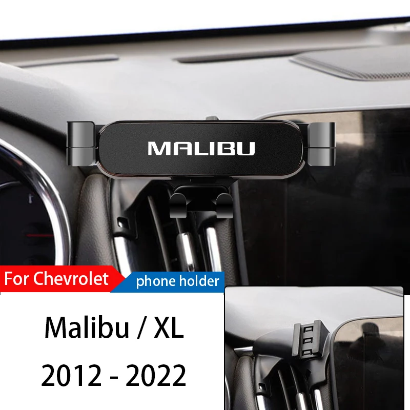Support de téléphone portable pour voiture, pour Chevrolet Malibu 12-22, réglable, Navigation GPS, accessoires de montage