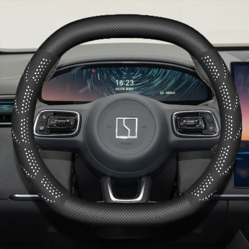 

Двойной чехол на руль автомобиля D-типа для ZEEKR 001 X 007 001fr MIX 7X 2023 2024 2025 Аксессуары для интерьера рулевого колеса