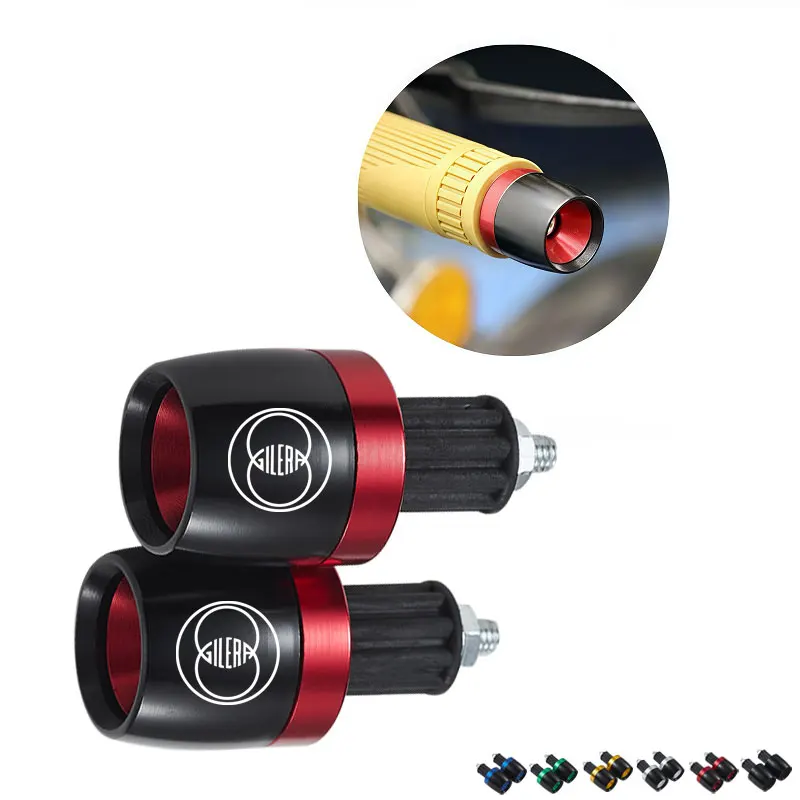 New For Gilera GP800 Fuoco Nexus 500 Runner 50 125 200 Motorcycle Handle Bar End Weight Handlebar Grips Cap Plug