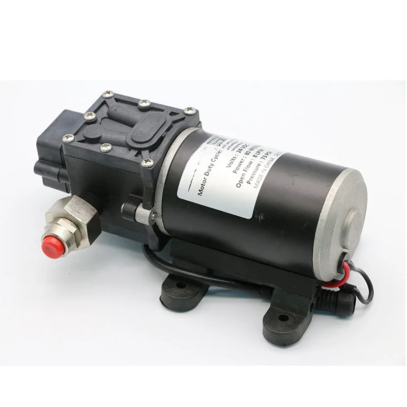 

5210HE oil pump diaphragm pump 80 watts flow rate 8L/MIN suction 1 meter high pressure fog water purifier booster pump