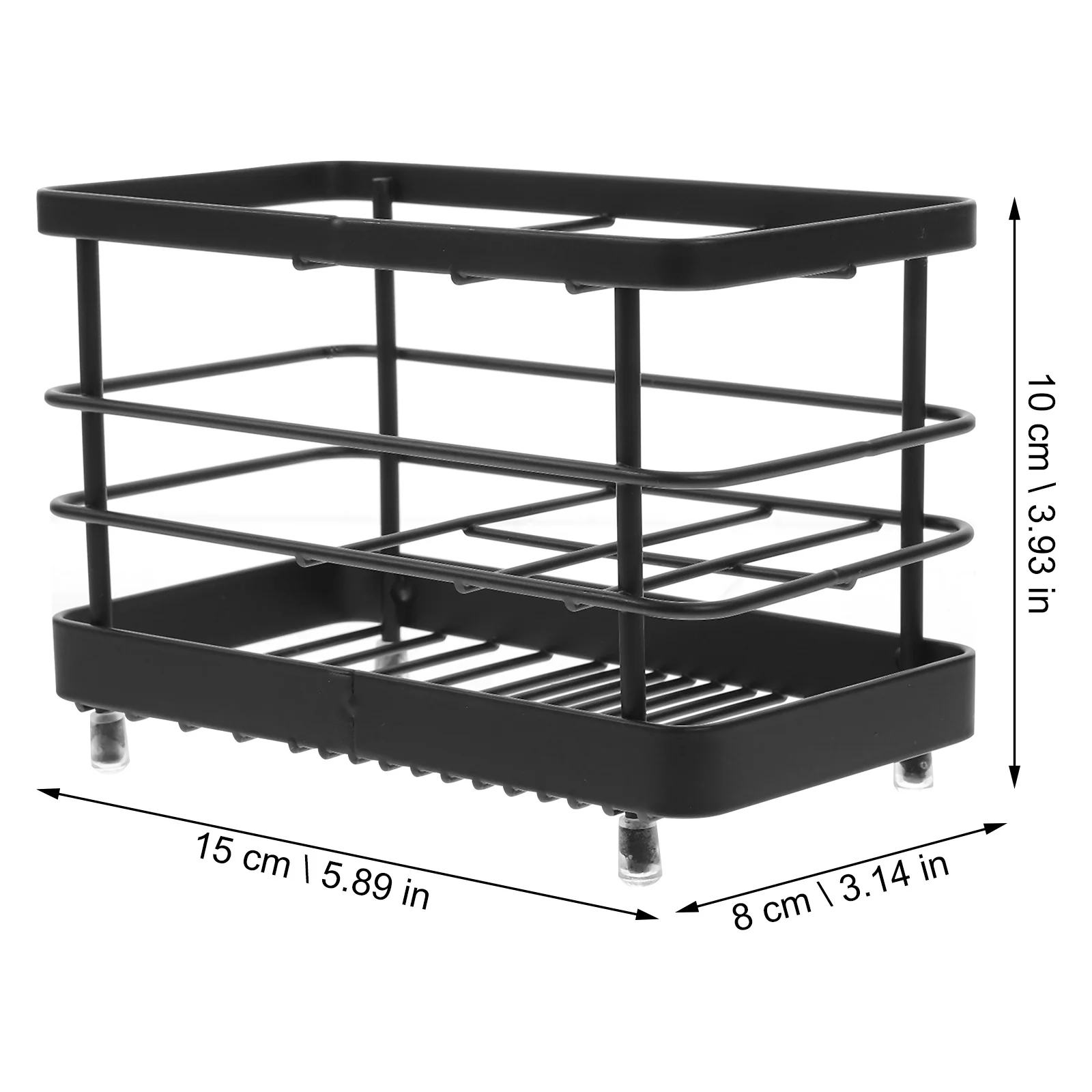 منظم فرشاة الأسنان ملحقات الحمام الحديدية حامل معجون الأسنان رف فرشاة تجفيف حامل تخزين معدني الرف للكهرباء #4