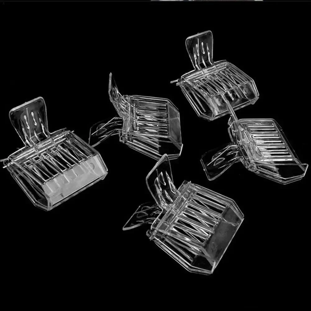 

Transparent Clip Plastic Book Clip Plastic Cage Bee Gear Beekeeping Tools Catching Clamp Bee Queen Controller