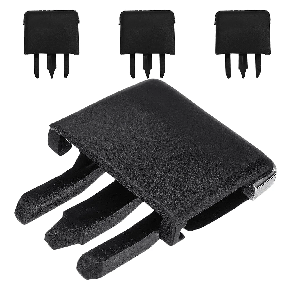 

4 Pcs Vent Blades Clips Air Conditioner Black Plastic Conditioning Accessories Replacement