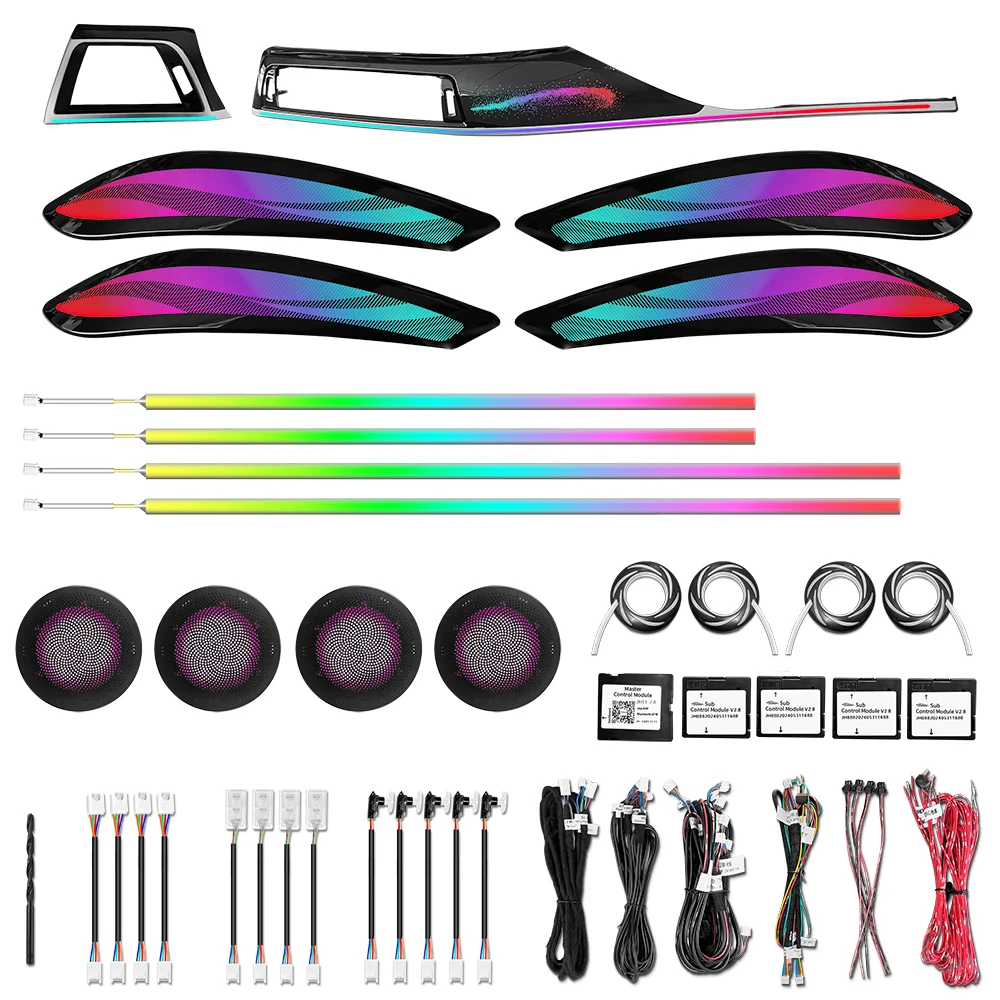 

ICarsin Upgrade LED Car Interior Ambient Lighting for BMW 3/4 Series 3GT F30 F31 F34 F36 2011-2019 Decoration Parts Accessories