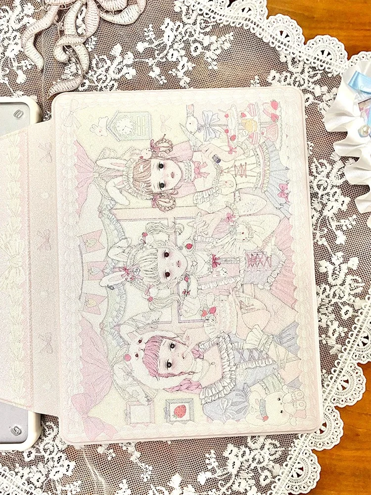 360 회전 아크릴 보호 케이스, 펜 슬롯 및 자동 스위치 기능, 2018, 아이패드 벤딩 방지