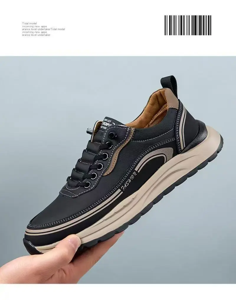 Retro Dad Shoes 2025 Spring/autumn New Lightweight Breathable Casual Shoe Soft-soled Sports Running Men's Shoes
