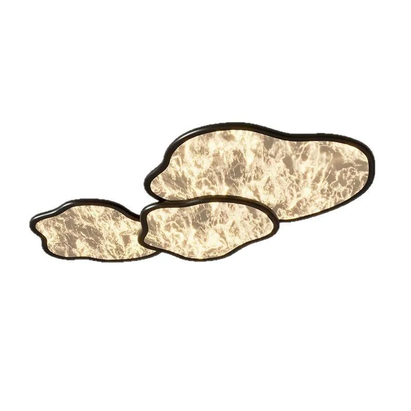 

2025 new living room main light Italian light luxury cloud lighting hall