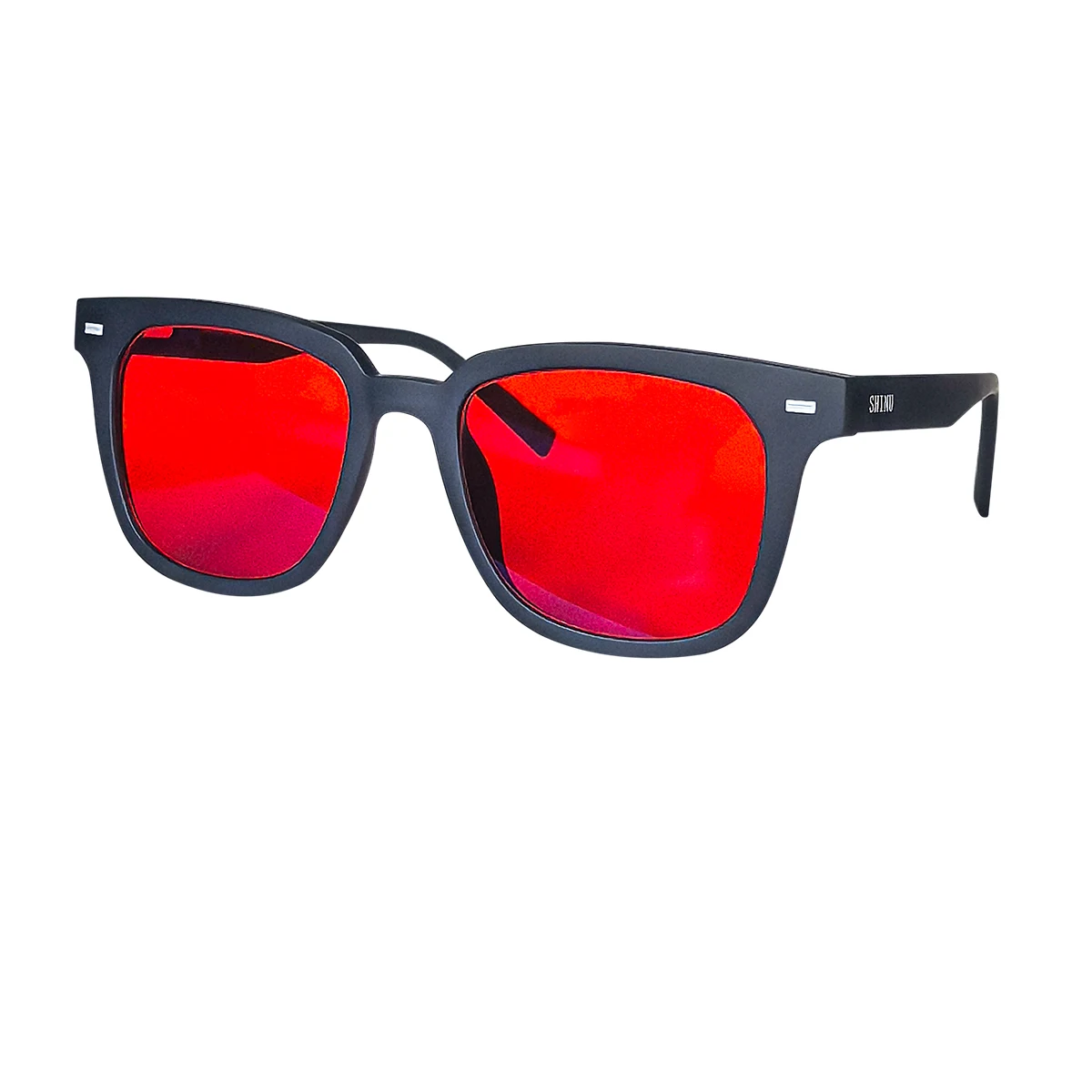 SHINU TR90 Rahmen Better Sleep Rote Gläser Brille Blaues blockierendes Licht Brille Computer Gaming – Detail 13