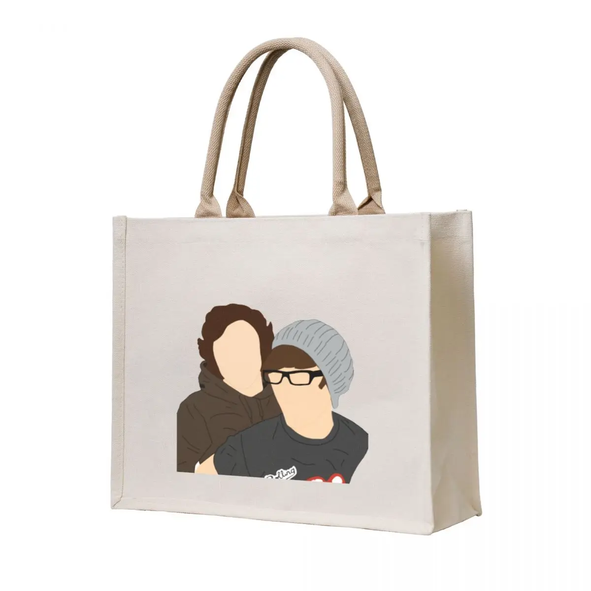 

Larry hanging on each other Tote Bag Candy bags tote bag canvas canvas bags custom fabric bag