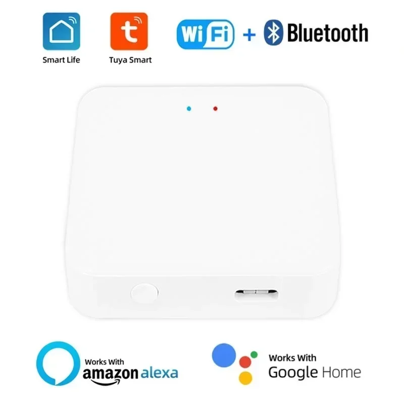 Zigbee 스마트 홈 자동화용 무선 허브 게이트웨이, Life Via, Alexa Google 호환 