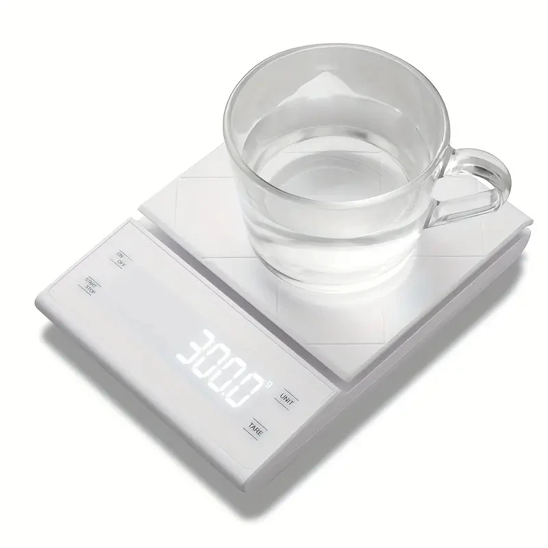 1pc Digital Food Scale with Timer for Precise Baking and Cooking- Kitchen Gadgets Accessories for Home Chefs