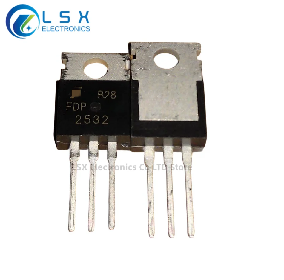 10PCS/Lot FDP2532  TO-220 150V 79A MOSFET  Imported Original Best Quality In Stock Fast Shipping