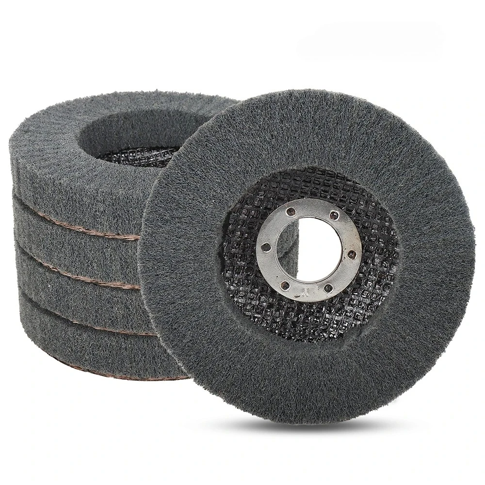 

DBSAFE 4 4,5 5-дюймовый полировальный диск с лоскутом из нейлонового волокна, зернистость 800 для угловой шлифовальной машины, полировки дерева и металла
