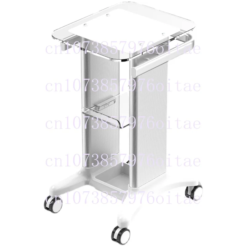 Beauty Instrument Trolley Desktop Rolling Trolley Multifunctional Dental Cart Acrylic Small Bubble Medical Cart