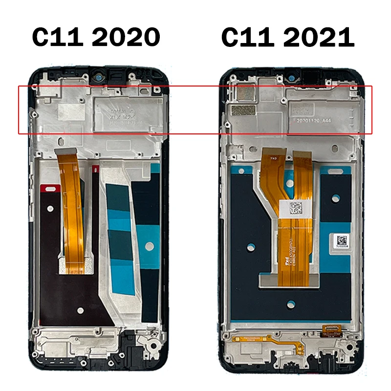 Tested C11 LCD For OPPO Realme C11 2020 LCD RMX2185 Display Touch Screen Digitizer Assembly For Realme C11 2021 LCD RMX3231