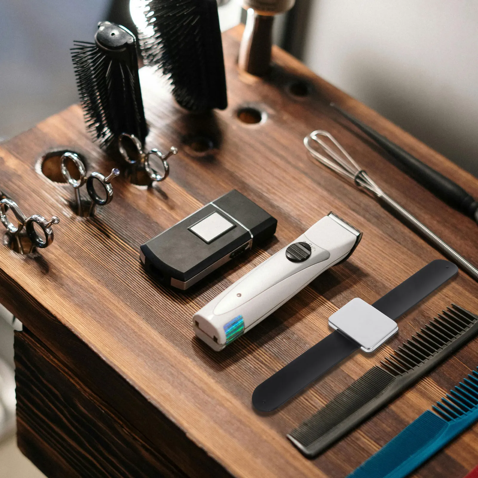 

Silicone Hairdresser Wrist Strap Slap Bracelet Magnetic Iron for Salon Shop Supplies Durable Practical Easy Wear Styling