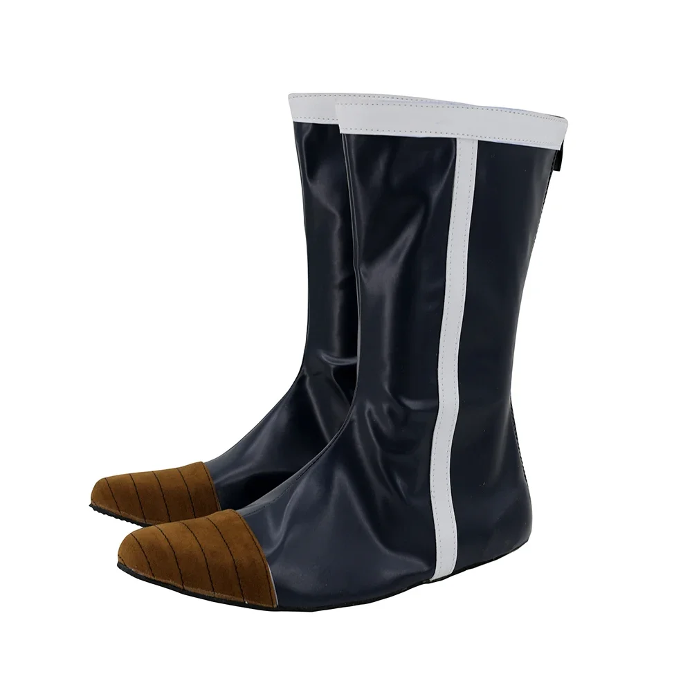 Anime Raditz Cosplay Botas, Sapatos pretos, Custom Made, qualquer tamanho