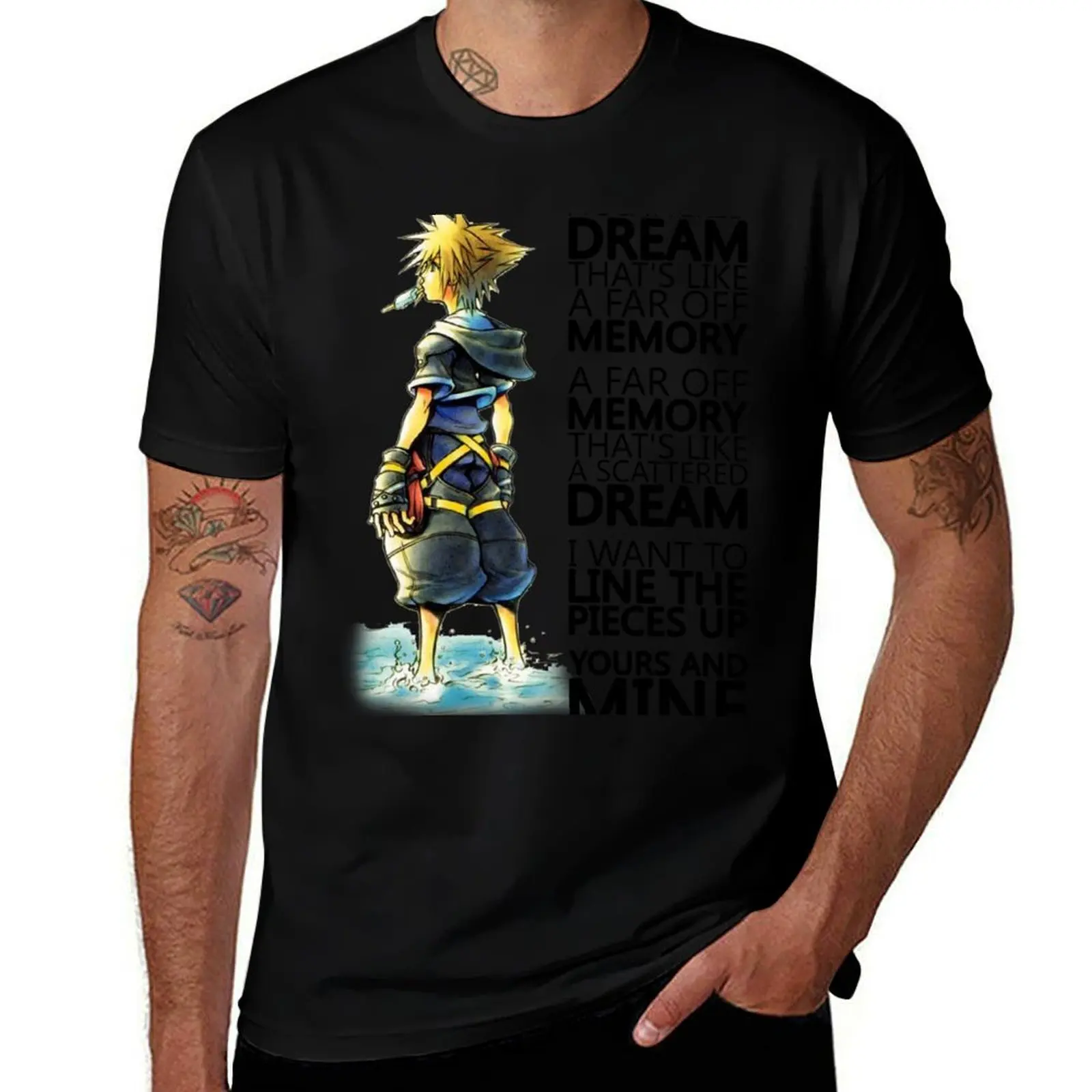 A Scattered Dream T-Shirt Anti-Wrinkle Short Sleeve T-Shirt