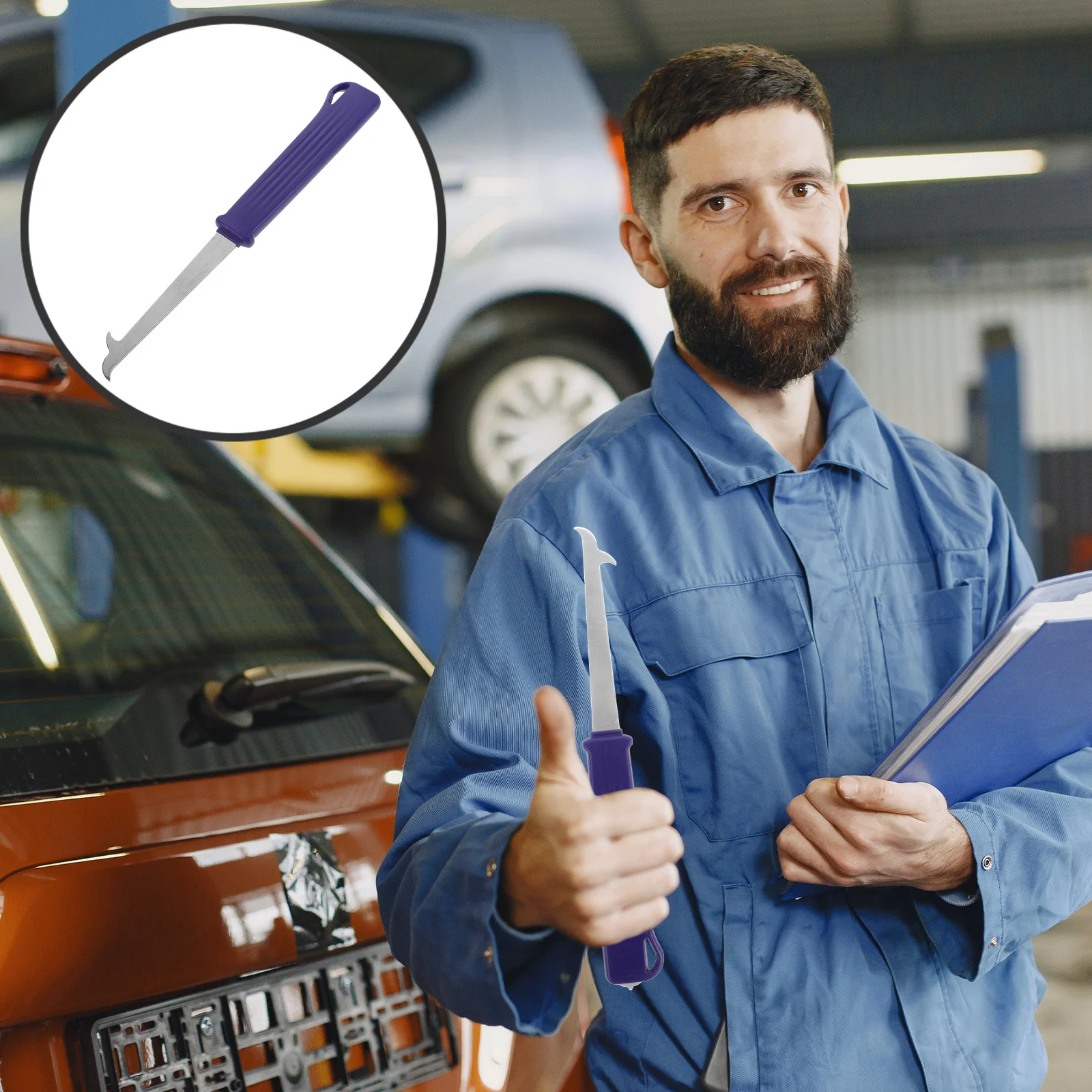 

Multifunctional Tire Cleaning Hook Sturdy Alloy Stone Removing Tool Car Tire Maintenance Vehicle Gravel Cleaner Stone Remover