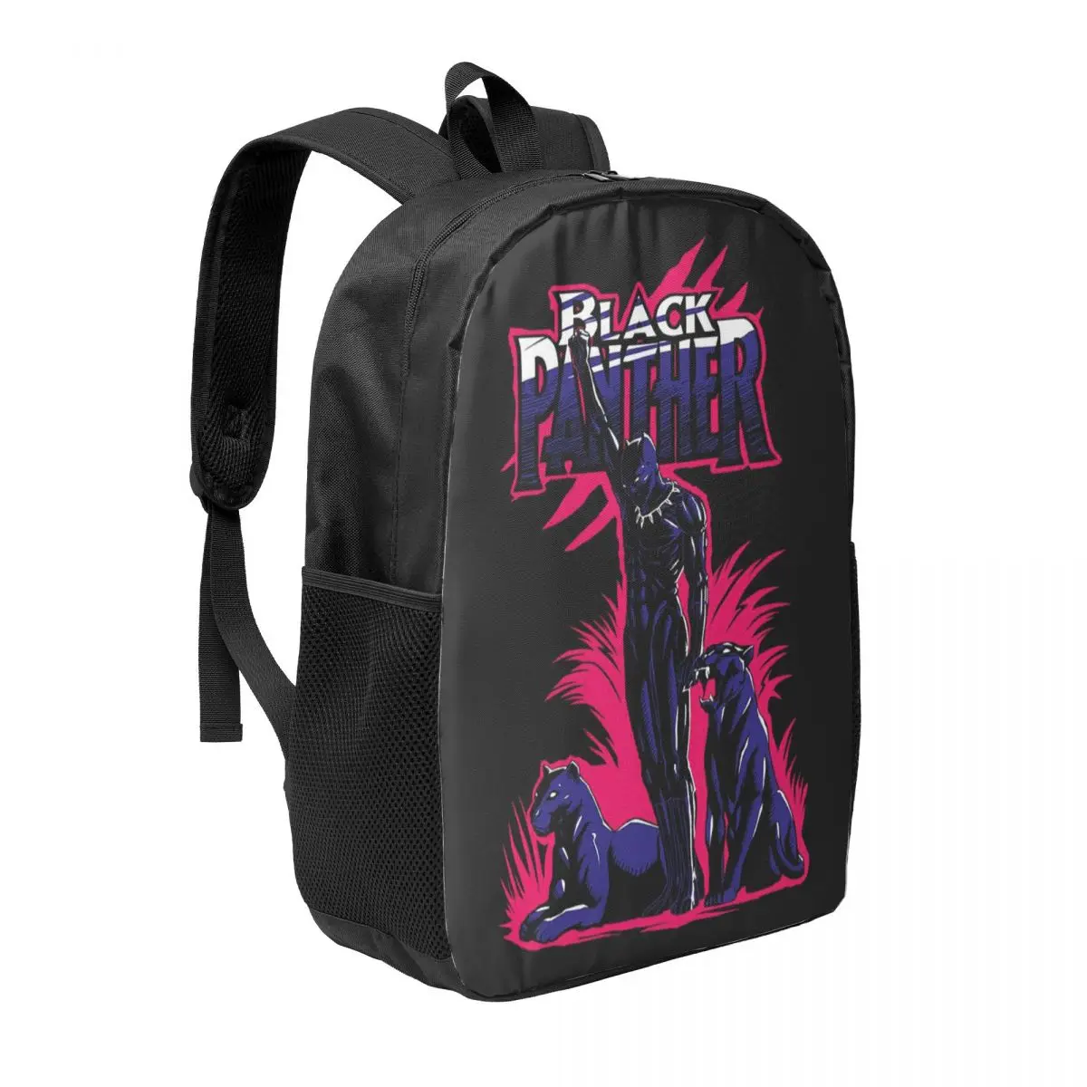 Custom Wakanda Forever Black Panther Backpacks for Women Men College School Students Bookbag Fits 15 Inch Laptop Bags