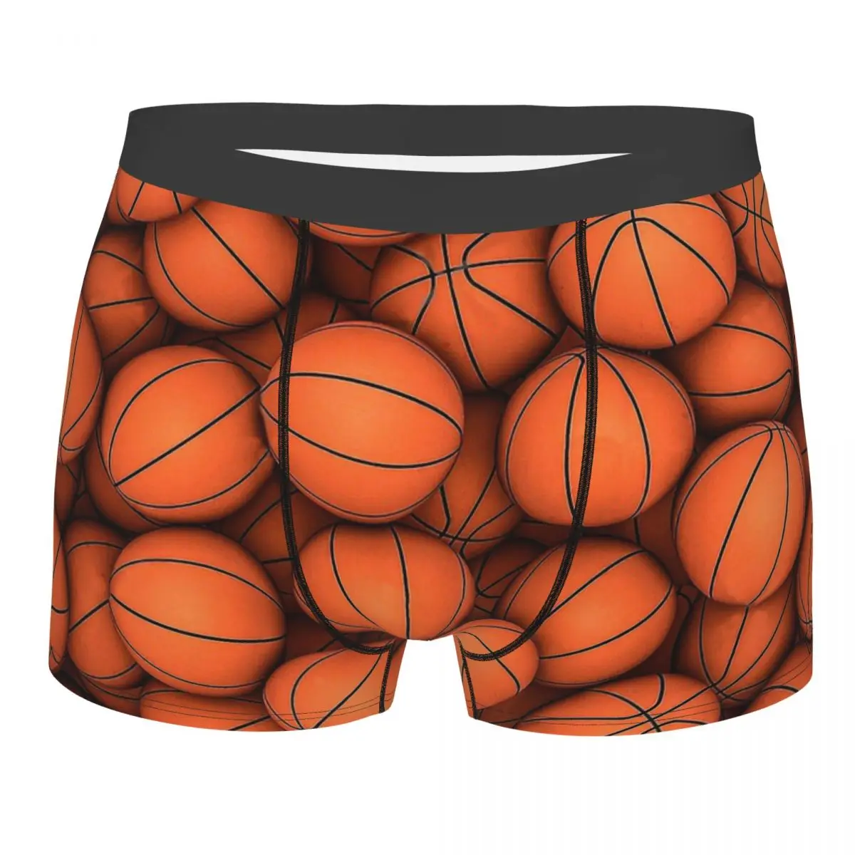 3D Three Dimensional Basketballs Underpants Homme Panties Man Underwear Print Shorts Boxer Briefs