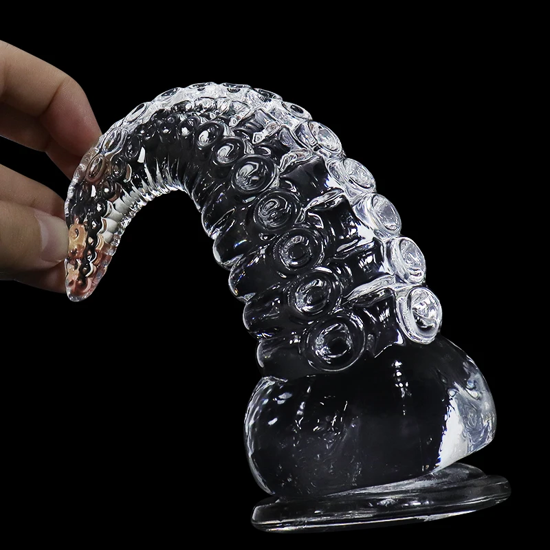 Tentacle Dildo Octopus Animal Sex Toy Tpe/Silicone/Glass Dildo Anal Plug Progressive Vaginal Dilators Monster Penis Big Buttplug