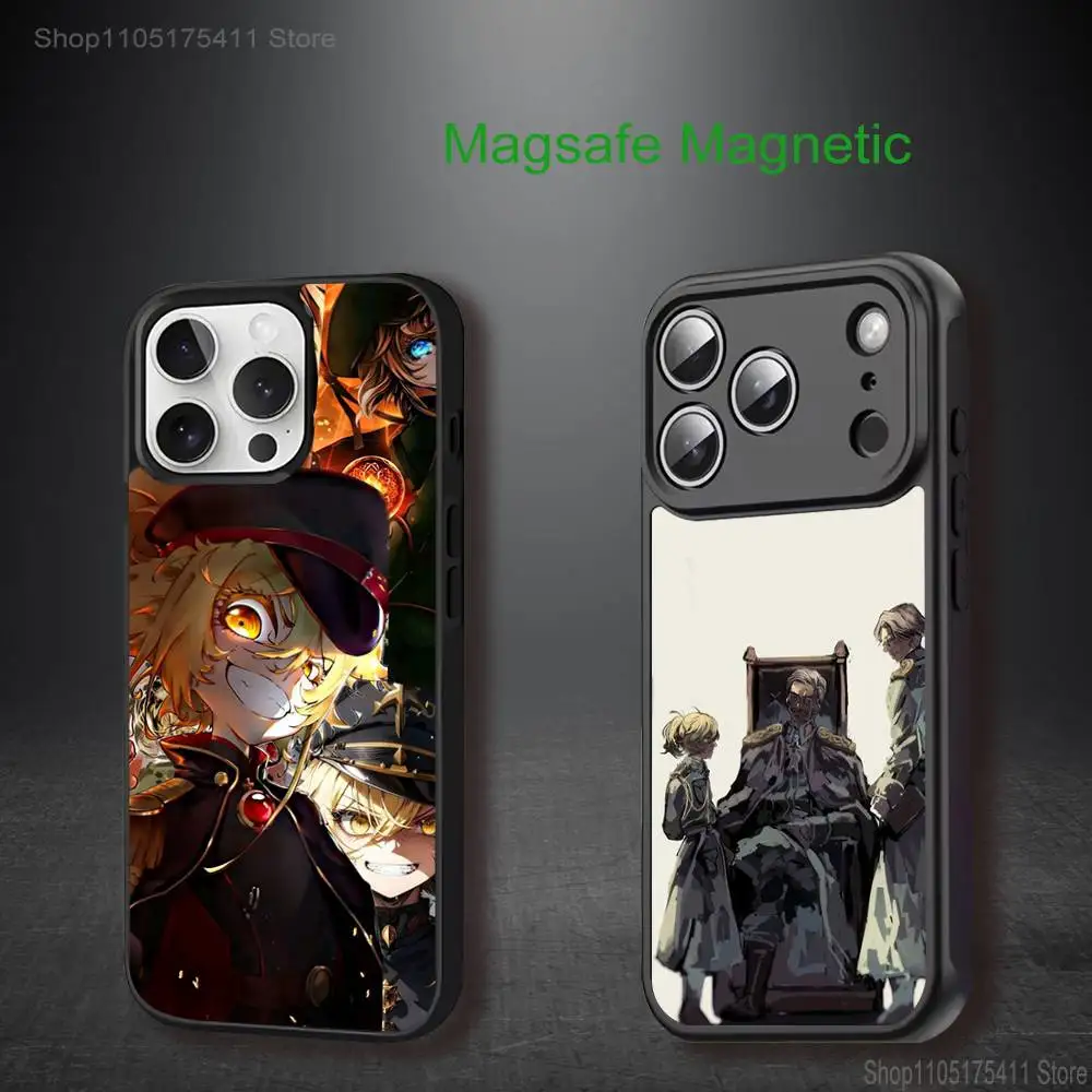 

Youjo S-Senki Anime Phone Case For iPhone 17,16,15,14,13,12,11,Pro,Max,Plus,Mini,SE4,E Magnetic Magsafe Wireless Charging