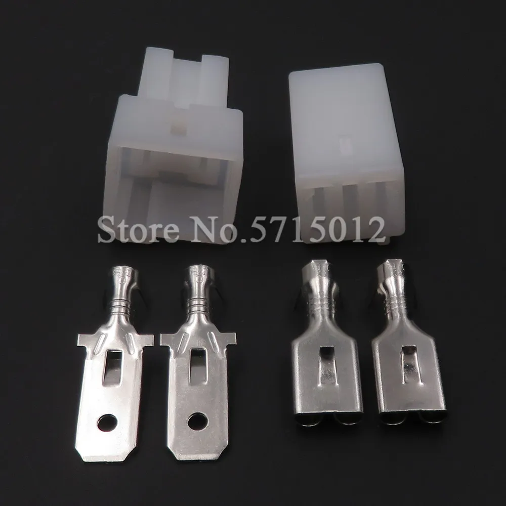 2 Hole Electrical Vehicle Car Fog Lamp Light Socket Automotive Connector