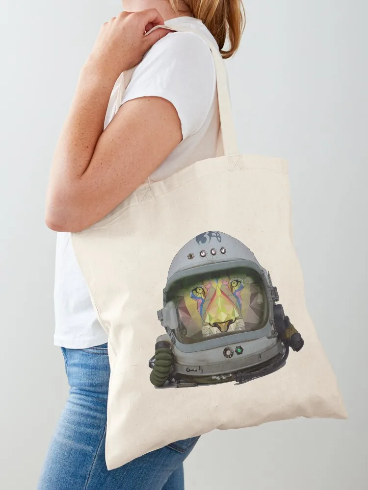 

Сумка-тоут Space Lion, женская сумка, эко-сумка, женская сумка для покупок