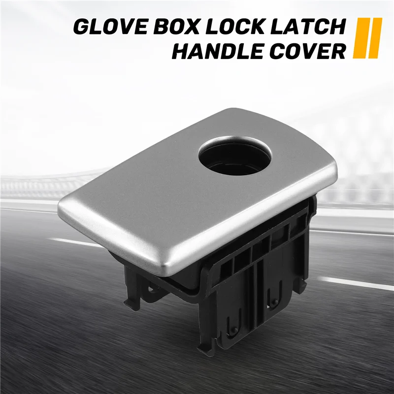 

A10E-Glove Box Handle Glove Box Lock Latch Handle Cover Kit For BMW X3 G01 G08 F97 X4 G02 F98 (M Version)