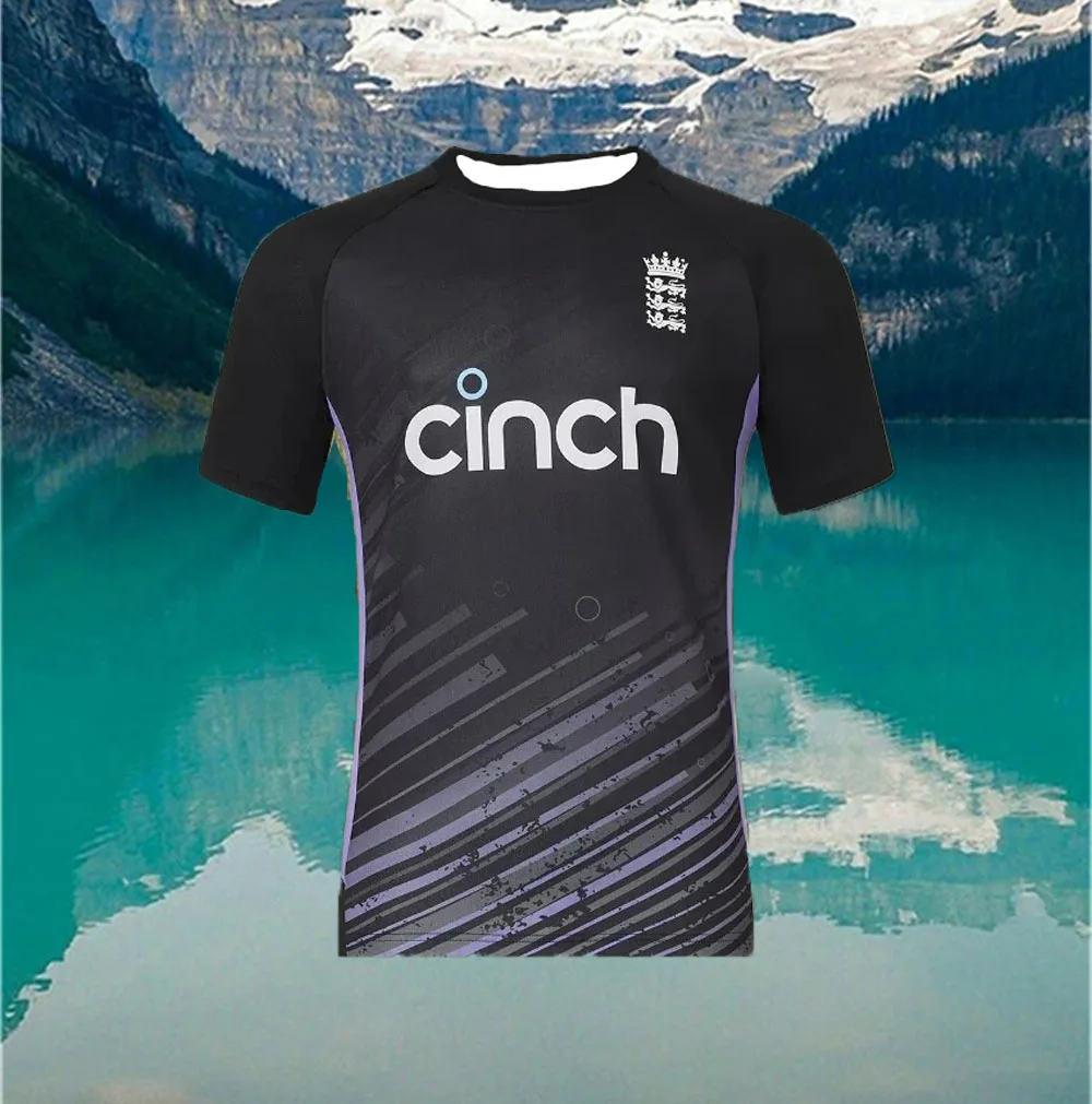 Neue odi England Cricket Männer Frauen Kurzarm T-shirt Jugend Kinder Cricket Training T-Shirts Jungen Kleidung Atmungsaktive Tops T-Shirts