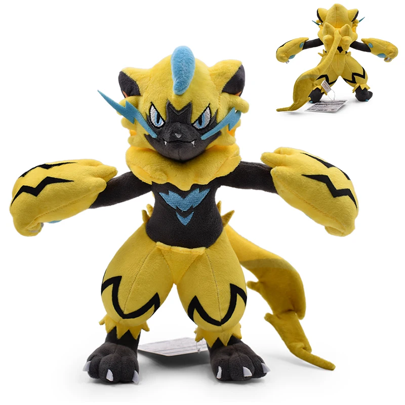 

Zeraora PokemonPlush Toy Kawaii Anime Figure Stuffed Doll Cute Cartoon Peluches Festival Gift