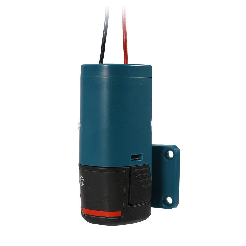ZWINCKY For Bosch Battery Adapter 10.8-12V Lithium Battery Power Connector Adapter Dock Holder 14AWG Wires Connectors Power Blue