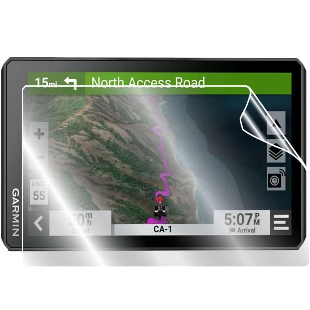 1-2 шт. в упаковке: Защитная пленка из мягкого ТПУ для полного экрана Garmin ZUMO XT/Tread Powersport Off-Road 5.5-дюймовых GPS-навигаторов для мотоциклов